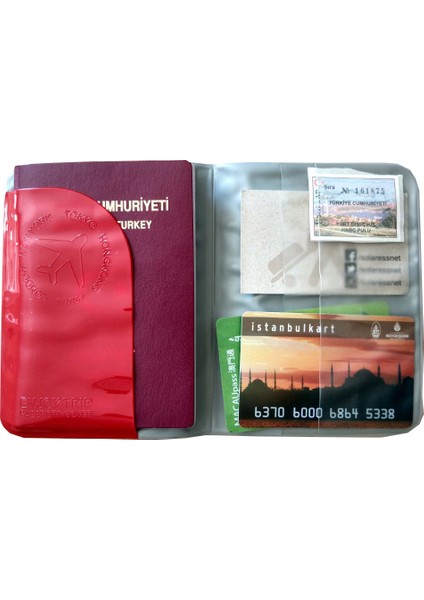M-Square Pvc Deri Pasaport Kılıfı Seyahat Cüzdanı fiyatları