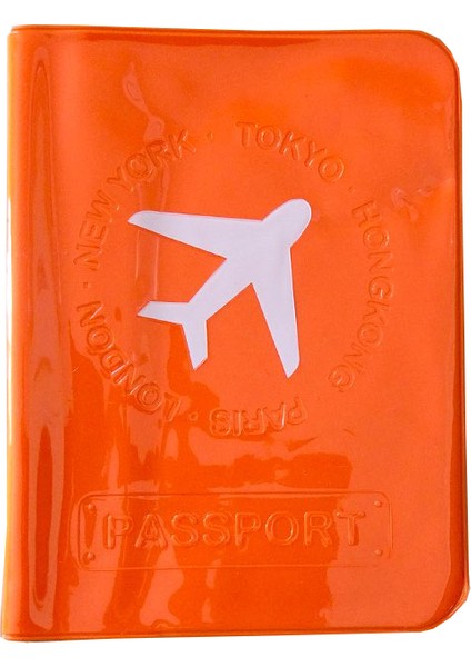 M-Square Pvc Deri Pasaport Kılıfı Seyahat Cüzdanı