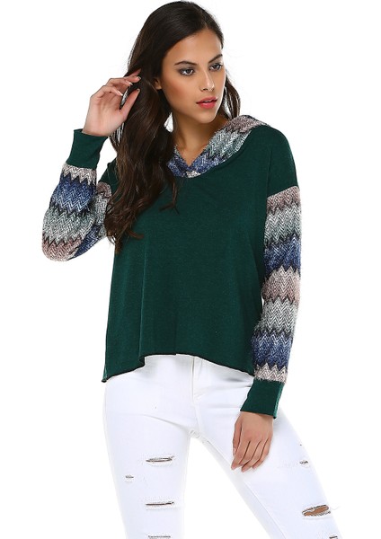 Kadın Kapüşonlu Sweatshirt