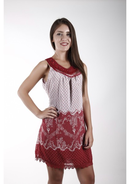 Bayan Şifon Elbise 11132