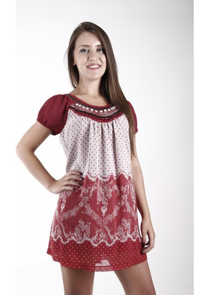 Bayan Şifon Elbise 11133