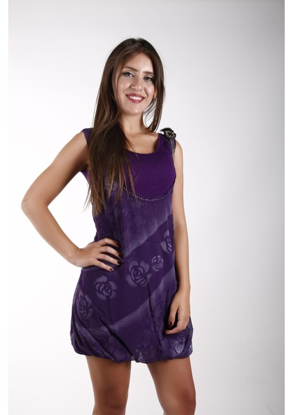 Bayan Şifon Elbise 11140