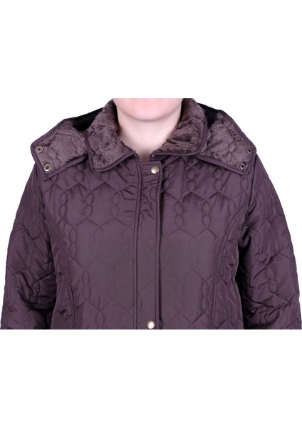 Collection Büyük Beden Kapitone Mont