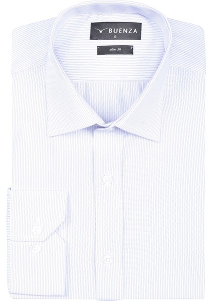 Sry 1799 Uzun Kol Slim Fit Gömlek-Lacivert
