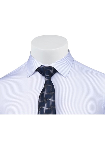 Sry 1799 Uzun Kol Slim Fit Gömlek-Lacivert fiyatları