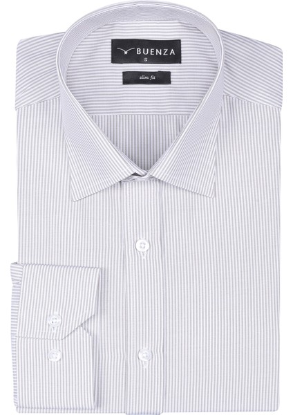 Sry 1029 Uzun Kol Slim Fit Gömlek-Bej