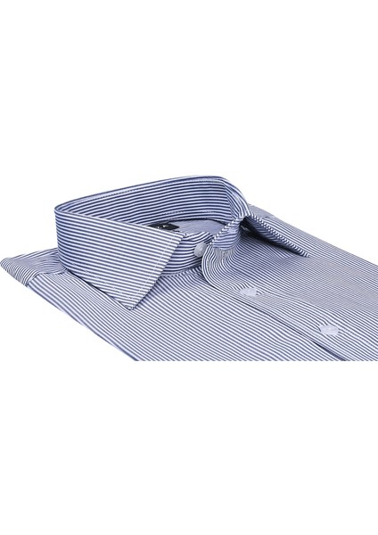 Sry 1029 Uzun Kol Slim Fit Gömlek-Lacivert modelleri
