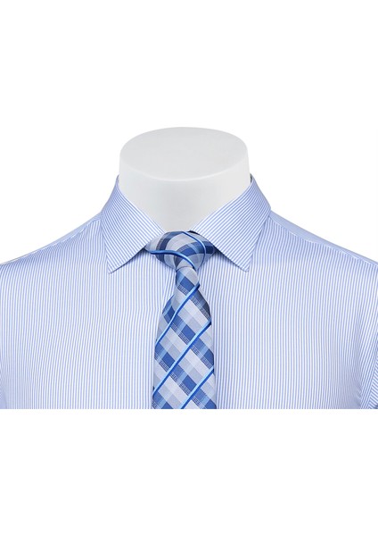 Sry 1029 Uzun Kol Slim Fit Gömlek-Mavi modelleri