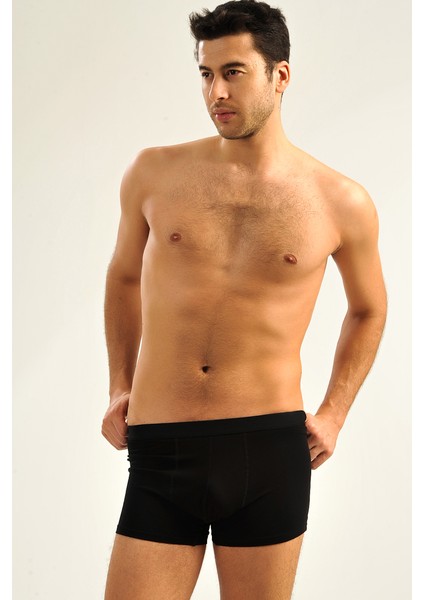 0019 Erkek Pamuklu Kalın Nefes Alan Koton Kumaş Boxer Külot modelleri