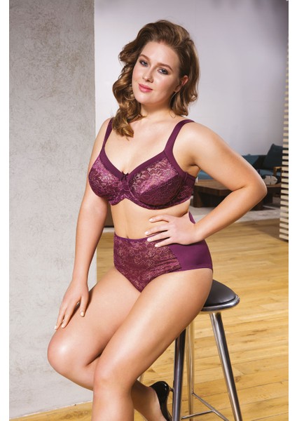 3697 Kadın Balenli Dantelli Toparlayıcı Küçültücü Sütyen modelleri