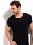1125 Fitilli Düğmeli Erkek Tshirt Fanila 1