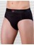 Erkek Likralı Süprem Külot Slip Siyah Me063 1