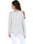 Kadın Omuz Detaylı Sweatshirt 3