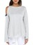 Kadın Omuz Detaylı Sweatshirt 4