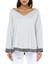 Kadın Lame Detaylı Sweatshirt 4