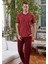 Ese21064 V Yaka Kısa Kollu Pijama Takımı 1