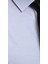 41104 Slim Fit Noktalı Erkek Gömlek- Beyaz 2