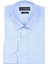 41104 Slim Fit Noktalı Erkek Gömlek- Açık Mavi 1
