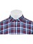 Sry Ekose 037 Slim Fit Uzun Kol Gömlek - Kırmızı 3