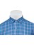 Sry Soft Ekose 047 Slim Fit Uzun Kol Gömlek - Yeşil 2