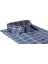 Sry Soft Ekose 058 Slim Fit Uzun Kol Gömlek - Lacivert 2