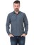 Sry 2999 Klasik Kesim Uzun Kol Gömlek - Yeşil 1