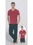 5327 Kısa Kollu Şort İlaveli Üçlü Penye Erkek Pijama Takımı 1