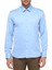 Erkek Mavi Slim Fit Uzun Kol Gömlek 4