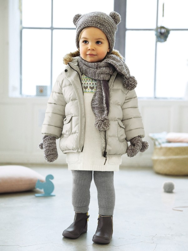 Vertbaudet Kız Bebek Açık Gri Mont Fiyatı Taksit Seçenekleri