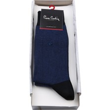 Pierre Cardin Pierre Cardin 6'Lı Mavi - Lacivert 553 Erkek Çorap Crp36