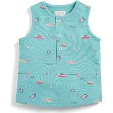 Mamas & Papas Beach Print Vest Askılı