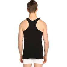 Tutku 0118 Erkek Ribana Spor Atlet Siyah
