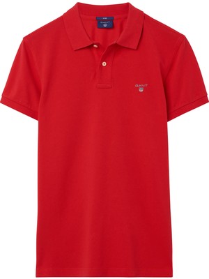 Gant Erkek Kırmızı Slim Polo 2202.620