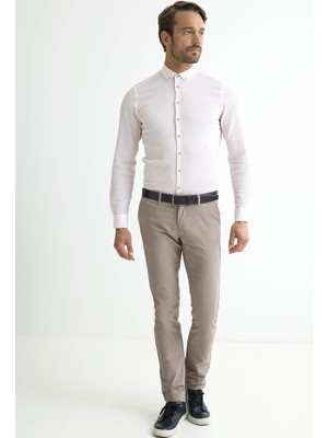 Cacharel Kırmızı Slim Fit Gömlek