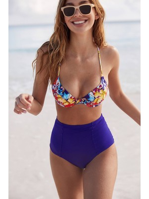 Angelsin Şık Yüksek Bel Bikini Alt