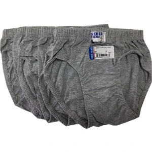 Seher Yıldızı Erkek Çocuk Külot Gri 6'Lı Paket
