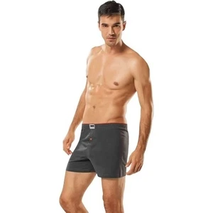 3'lü Paket 0117 Penye Düz Erkek Boxer