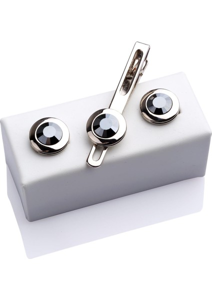 Kol Düğmesi Ve Kravat İğnesi Set Kd324