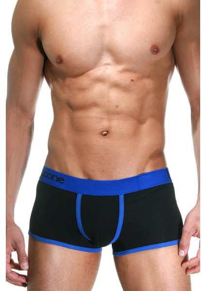 Siyah Ön Biyeli Boxer