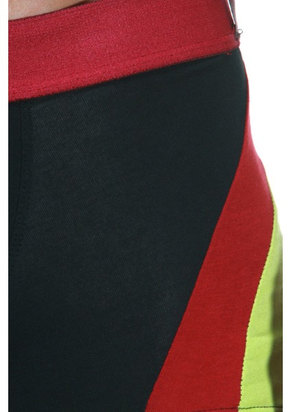 Siyah Parçalı Boxer