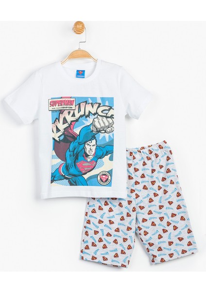 Superman Çocuk Şortlu Takım 12925