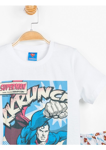 Superman Çocuk Şortlu Takım 12925 modelleri