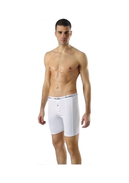 3'lü Paket 1114 Likralı Uzun Erkek Boxer