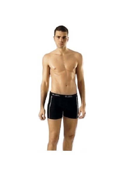 6'lı Paket 1120 Likralı Şeritli Boxer