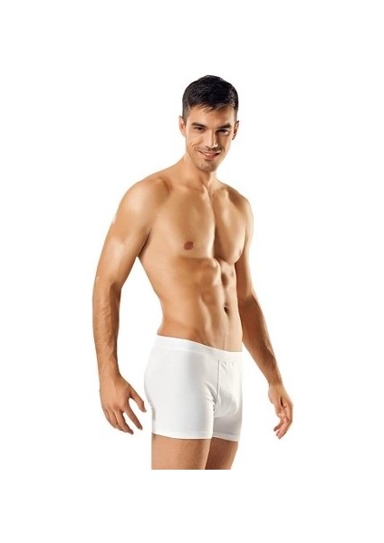 Paket 3'lü 0114 Likralı Erkek Boxer