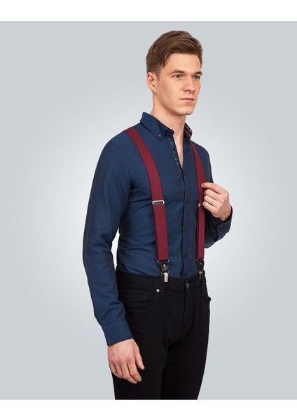 Düz Erkek Pantolon Askısı 11419