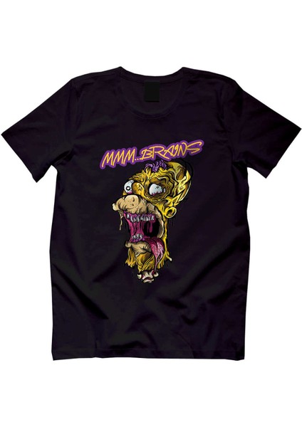 Zombie Hommer Erkek Tshirt