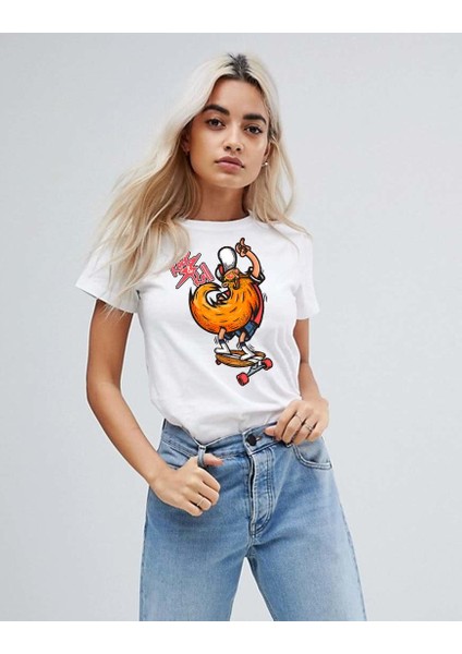 Rock N Roll Dude Kadın Tshirt