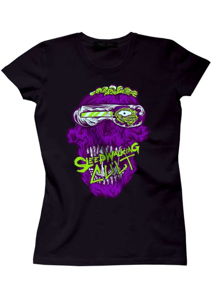 Sleeep Walking Cult Kadın Tshirt