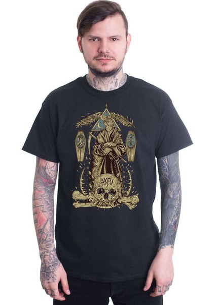 Leezed Skull Erkek Tshirt